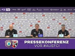 Die Pressekonferenz vor dem Heimspiel gegen den FC Ingolstadt