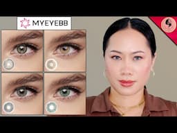 COLORED CONTACT LENS REVIEW - MYEYEBB