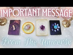 The Universe Has Been Trying to Send You A Message... • PICK A CARD •