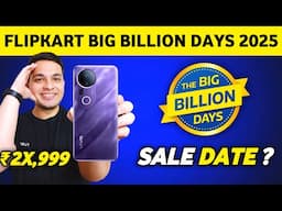 Flipkart Big Billion Days 2025 Sale Date | Vivo T4 Pro 5G India Launch | Nord CE 5 Price in India 🔥