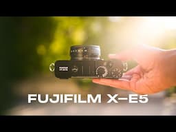 Using the Fujifilm X-E5 as my daily camera for a week