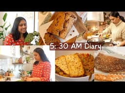 Morning Vlog - Millet (Jowar) Dosa / Instant pot cleaning / Plant Care / wholewheat banana bread