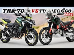 2025 Aprilia Tuareg 660 vs Benelli TRK 702 | Middleweight ADV Face-Off