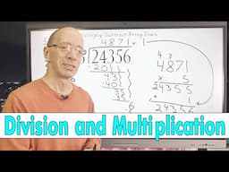 Divide and check your answer with Multiplication