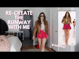 RECREATING NYC RUNWAY LOOKS USING MY OWN CLOSET SUMMER 2025