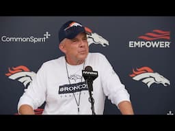 HC Sean Payton on the Broncos' running back competition: 'We'll see how it unfolds'