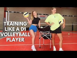 D1 Gymnast Tries D1 Volleyball