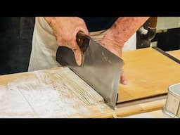 japanese street food - Art of making SOBA NOODLES  出来立てそば
