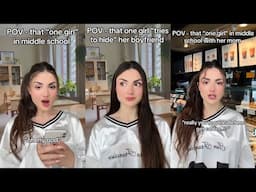 POV: That "One girl” In Middle School with her Mom l MAILEE TAL & FRIENDS TIKTOK COMPILATIONS