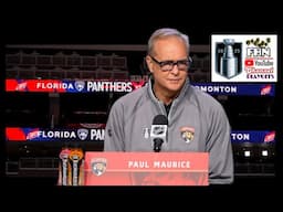 Paul Maurice, Cup Final Game 5 Morning Skate: Florida Panthers at Edmonton Oilers