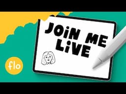 Art with Flo - Live Doodle Challenge