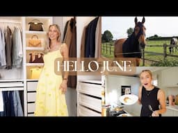 I HAVE NEWS! Wedding guest try on haul, garden makeover & bake with me