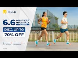 Dapatkan Produk Olahraga Terbaik di 6.6 Mid-Year Mega Sale dari MILLS!