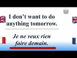 traduction anglais français   négation