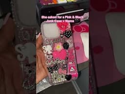 Pink & Black Junk Case 💓