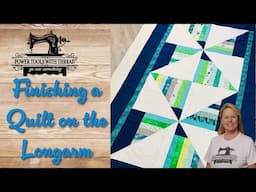 Finishing a Quilt on the Longarm, Giveaway Friday #kimberbell, the Stitchuation Room, 4/18/25