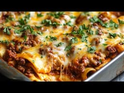 Cheesy Beef Enchilada Pasta Bake Recipe | Taco Tuesday 4K