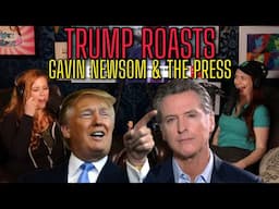 President Trump UNLEASHED! Roasts Reporters, Gavin Newsom, & Karen Bass Over LA Protests & Riots