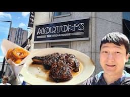 Is This Steak Chain Worth the Hype? Trying Morton's The Steakhouse!