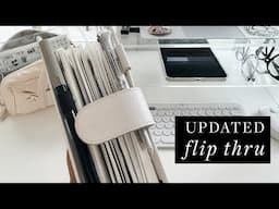 Combining functional planning + decorative journaling in one planner