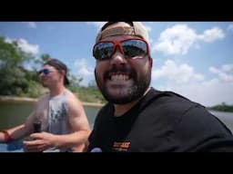 I Bought a Homemade RIVER BOAT from a FAN and then CRASHED IT!!!