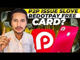 How to Withdraw Usdt from Local ATM  Live Demo || RedotPay Free Card || P2P issue Resolved.