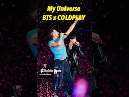 Listening to My universe LIVE!!! 💜 #coldplay #bts