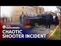 Deadly Chigago Shootout in Burning Vehicle | Real Responders
