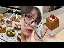 vlog 🍓 life in India | pottery class, shopping, sarojini market, tried arata hair serum | 📍Delhi
