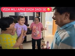 VEDA MILI APNE DADA DADI SE || ZARUR DEKHIYE USKE PRICELESS EXPRESSIONS || ROHINIDILAIK