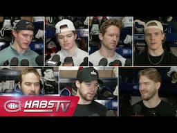 Canadiens end of season media ops | CAMERA A