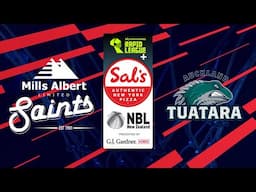 Wellington Saints v Auckland Tuatara | Full Basketball Game | @SalsNBL 2025
