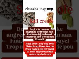 Yon Remed nep nep afrika épi pistache