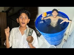 I BUILD MY OWN SWIMING POOL COST ONLY 50$