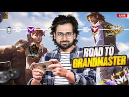 Free Fire Live - GrandMaster Rank Pushing To Top1 || Only Booyah Challenge #rankpush #grandmaster