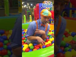 Blippi the Ball Pit Dinosaur #shorts #blippi #blippishorts