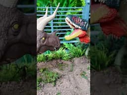 Jurassic World Rebirth - Eotriceratops and Tyrannotitan | #JurassicWorldRebirth