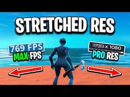 How PROS Get A Stretched Resolution in Fortnite! (Best Stretched Resolution)