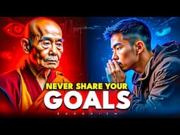 Never Tell Anyone Your Goals – This is Why | Buddhism