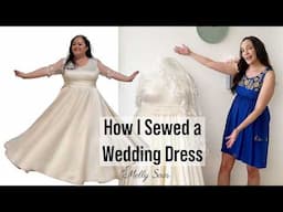 Sew A Wedding Dress: How I Did It