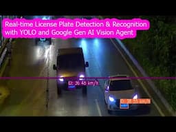 Real-time License Plate Detection & Recognition with YOLO and Google Gen AI Vision Agent