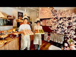 パン屋に桜咲く！夫婦二人三脚で営む即完売のこだわりパン作り！【岩槻さくらベーカリー】Amazing Skills of Japanese Bakers　ASMR