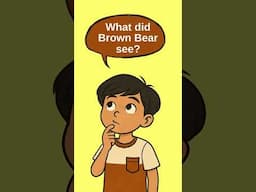 Brown Bear Sees a Red Bird! 🐻🔴 | Guess Who’s Next? | Animal Sound Shorts