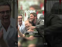 Gerard Butler Pranks Fan with Fly Soup & Hidden Cameras
