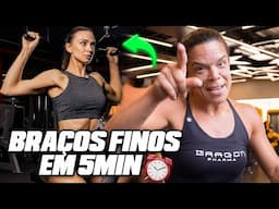 BRAÇOS DEFINIDOS EM 5MIN COM CAROL VAZ