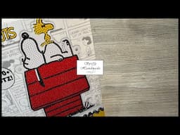 Snoopy Diamond Painting Review!  I Have NEVER done them before !!