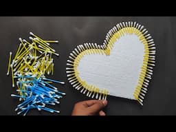 2 Unique Wall Hanging Craft Idea | Best Out of Waste cardboard and Earbuds | Home Decoration Ideas