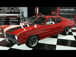 GTA 5 - Past DLC Vehicle Customization - Declasse Tulip (1972 Chevrolet Chevelle Malibu Sedan)