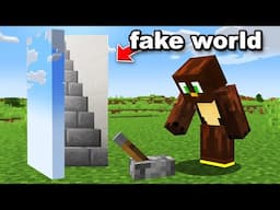 I Put My Friend in a Fake World Without Telling Him