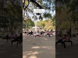 Yoga Flash Mob 📍Savannah, GA